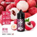 電子煙油｜SALT SHAQ 鯊克煙油 30ML 40MG 荔枝口味
